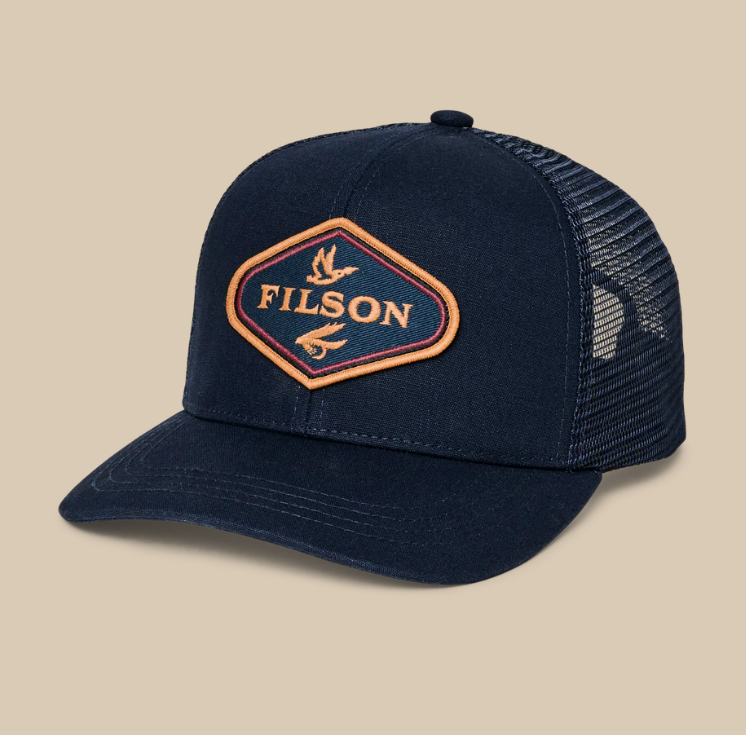 Fowl Fly Logger Mesh Cap - Navy